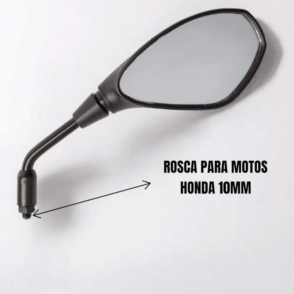 Kit Retrovisor Bmw F800 Haste Longa + 4 Pisca Seta Led Twister Titan Fan 160 Start 2016 a 2024 — imagem 2 de 2