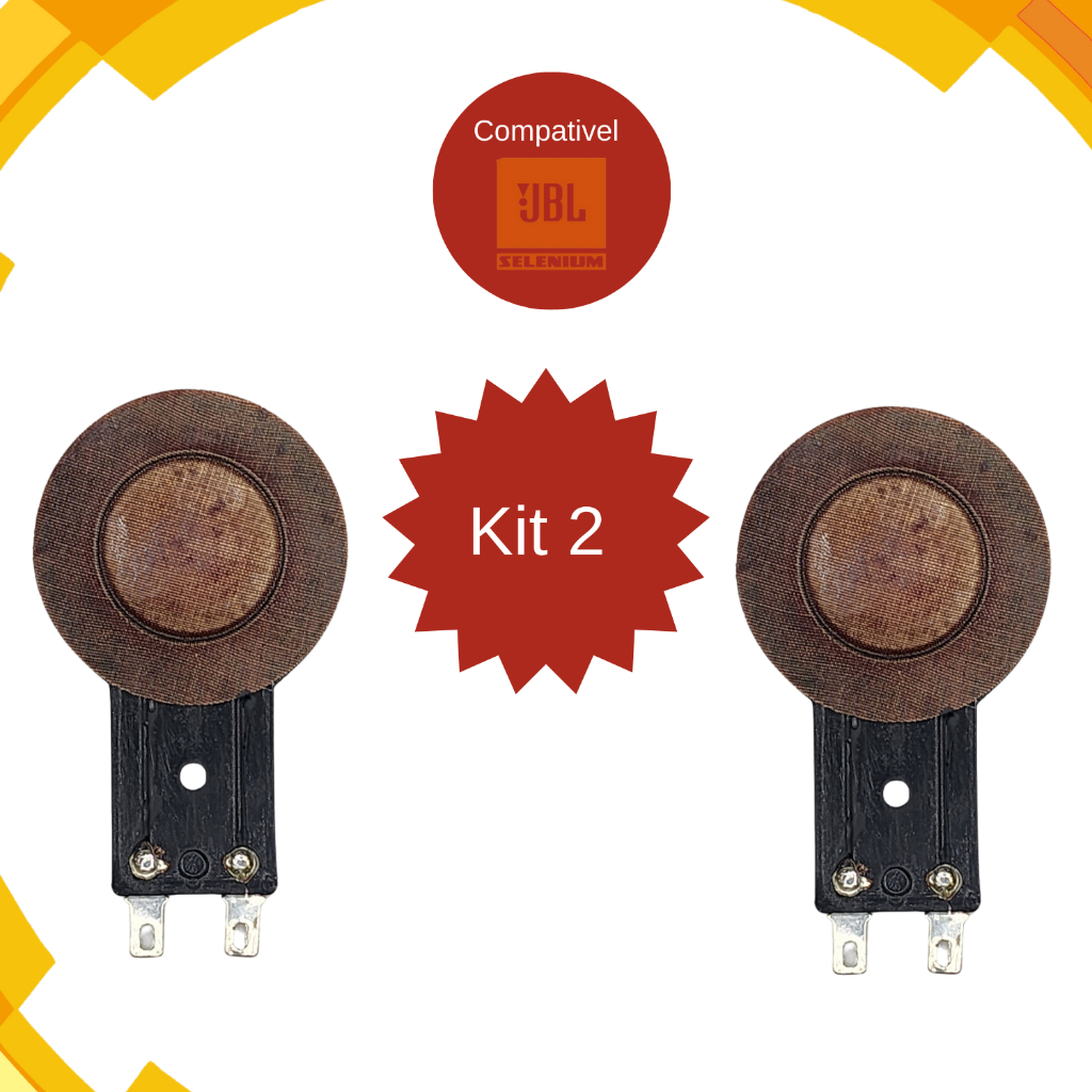 Reparo Driver Para Selenium Jbl Dt 150/d100 Forceone Kit 2x em Oferta na Shopee