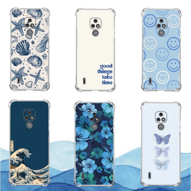 CAPA TPU DESENHOS VARIADOS OCEANO CAPINHA MOTO E7, E7 PLUS, G9 PLAY, G9 POWER