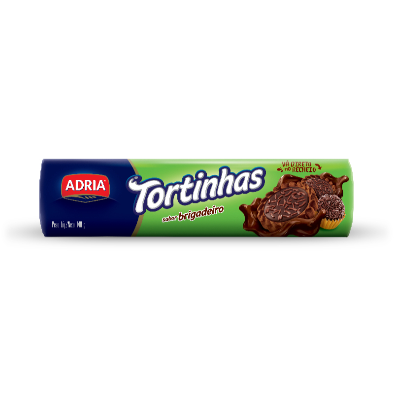 Adria Tort Brigadeiro 140G em Oferta na Shopee