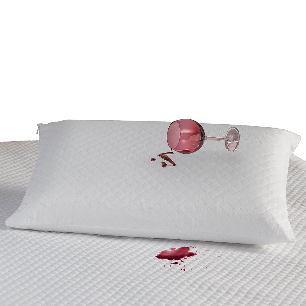 Capa Protetor de Travesseiro Impermeável Matelado 70cm x 50cm Com Zíper Antiácaro Poeira PROMOÇÃO