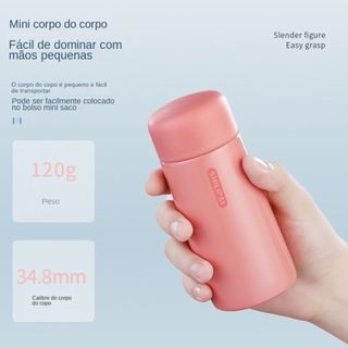 Garrafa Térmica Portátil De Aço Inoxidável Para Xícara De Café Com Água 150ML/5 Cores