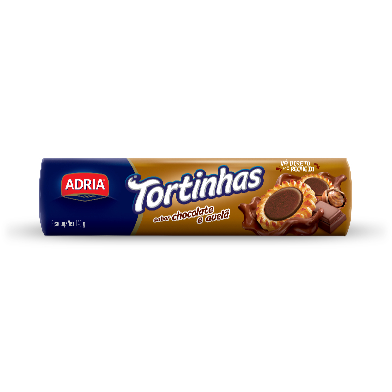 Adria Tort Chocolate E Avela 140G em Oferta na Shopee