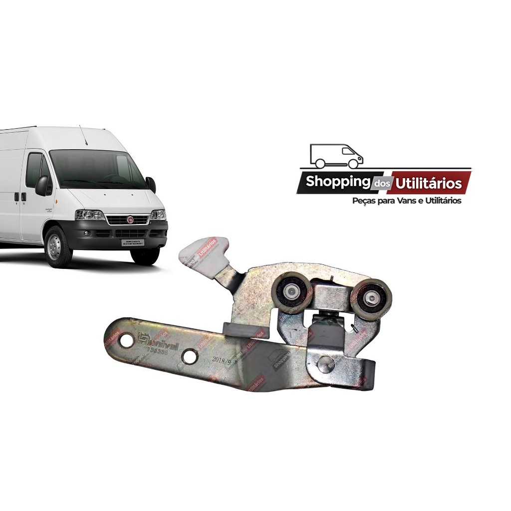 Detalhes do Guia Inferior Porta Lateral Ducato Boxer Jumper 2003 em diante