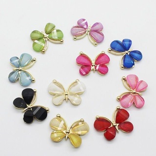 Borboleta de metal com laço de pedra adequada para chapéu em Oferta na Shopee