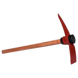 Alvião Tipo Picareta Em Aço Fundido Cabo Madeira 90cm Para Agricultura Construção Civil Jardinagem em Oferta na Shopee