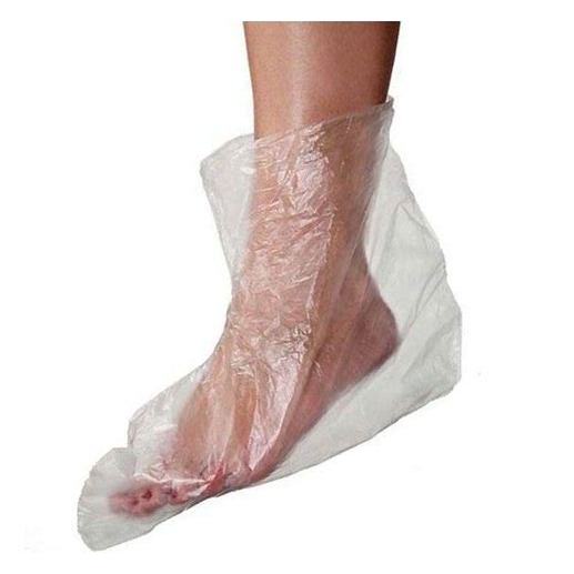 100 Sapatilhas Plástica Protetora Para Pés Descartáveis em Oferta na Shopee