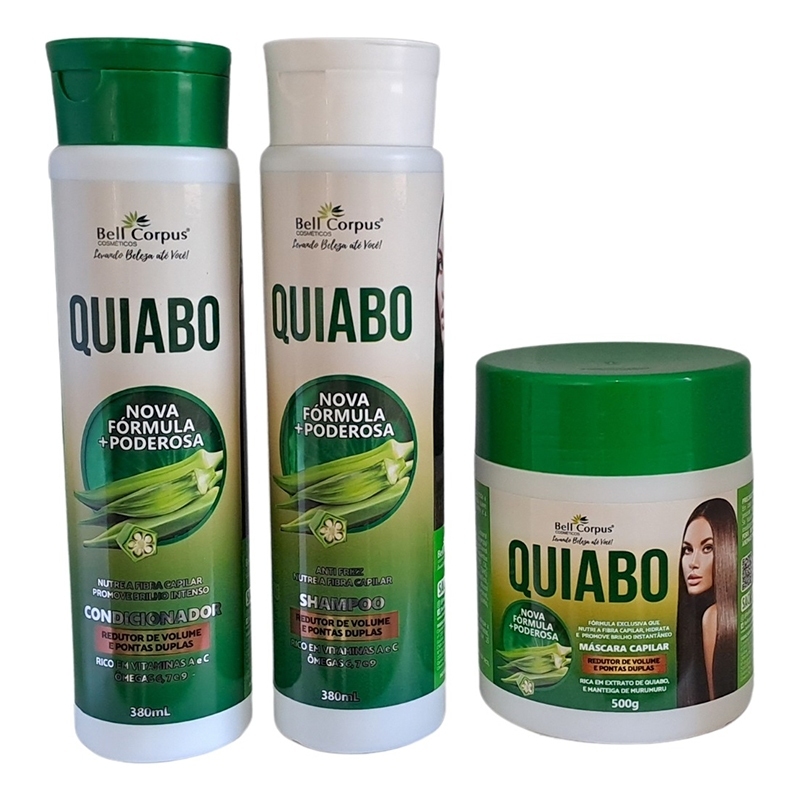 Kit Quiabo 3pc - BELLCORPUS
