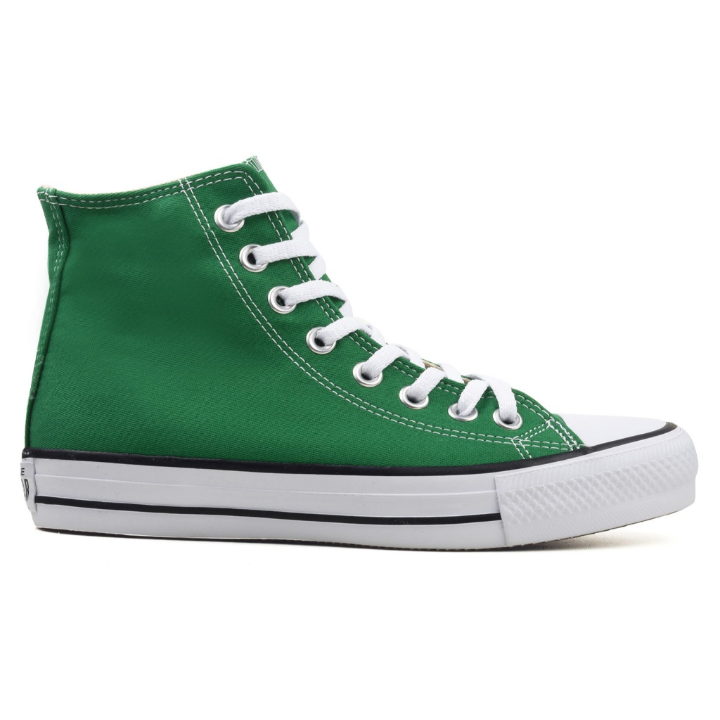 Tênis Old Star Cano Alto All Médio Unissex Promoção Verde Bandeira