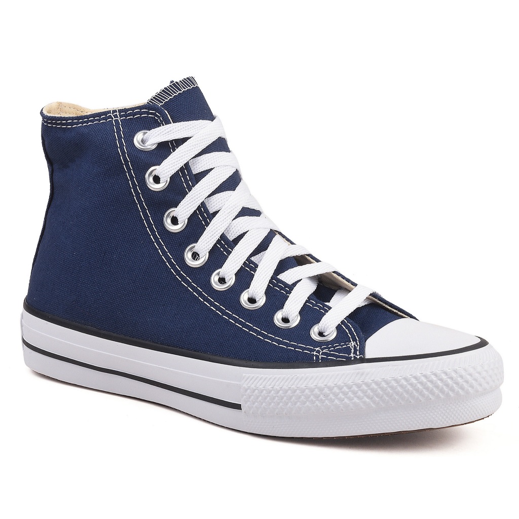 Tênis Old Star Cano Alto All Médio Unissex Promoção Azul Marinho