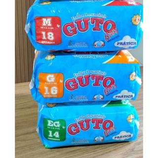 Fralda Guto Baby Prática em Oferta na Shopee