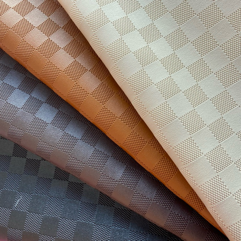 Tecido Corino Lonita Sintético XADREZ para Personalizados de Luxo - 50 x 35 cm em Oferta na Shopee