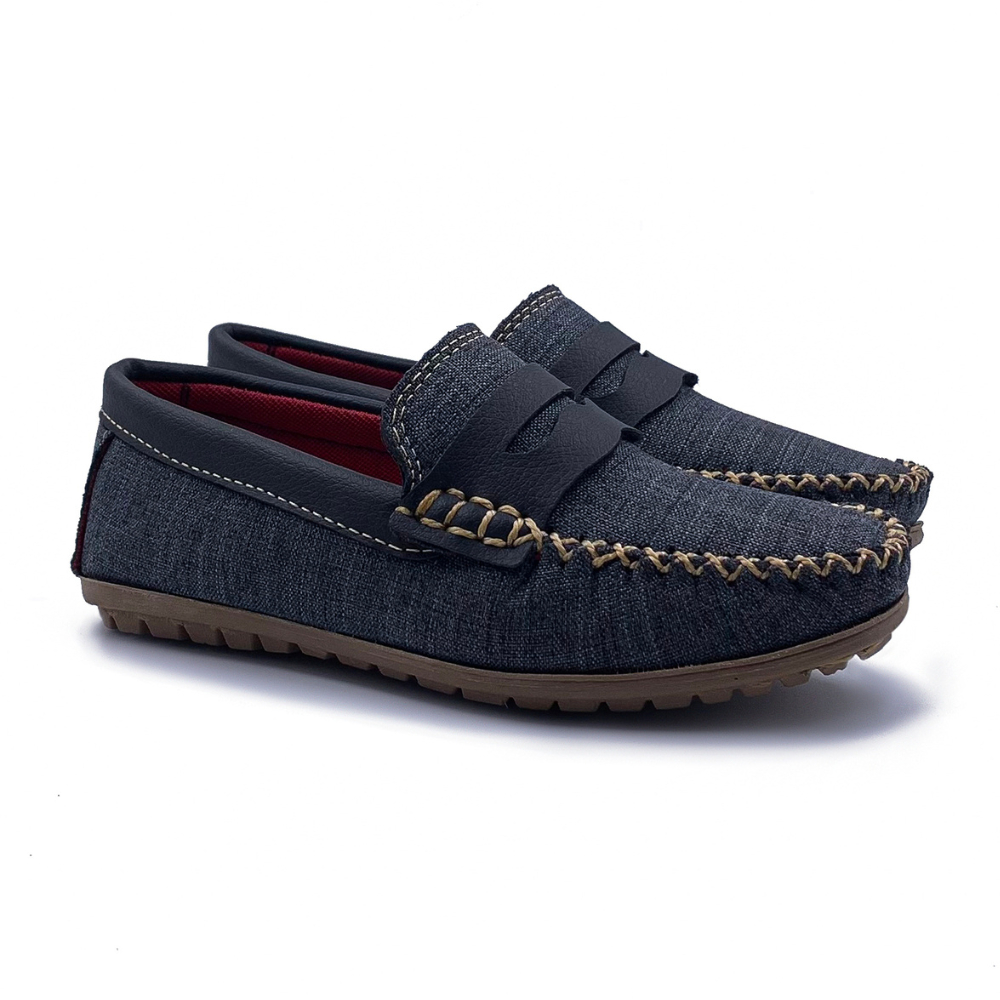 Sapato Mocassim Menino Sapatilha Infantil Masculino Casual Kids Confortável 25 ao 36 Forma Padrão Sapato Mocassim Menino Sapatilha Infantil Masculino Casual Kids Confortável 25 ao 36 Forma Padrão