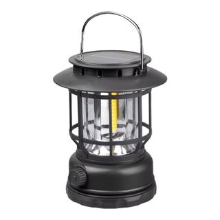 Lampião lanterna LED solar acampamento pesca recarregável L22 TG