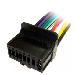 Chicote Para Rádio Cd Player Pioneer 1550 / 2550 / Deh-p5080ub Fusível Embaixo ORIGINAL