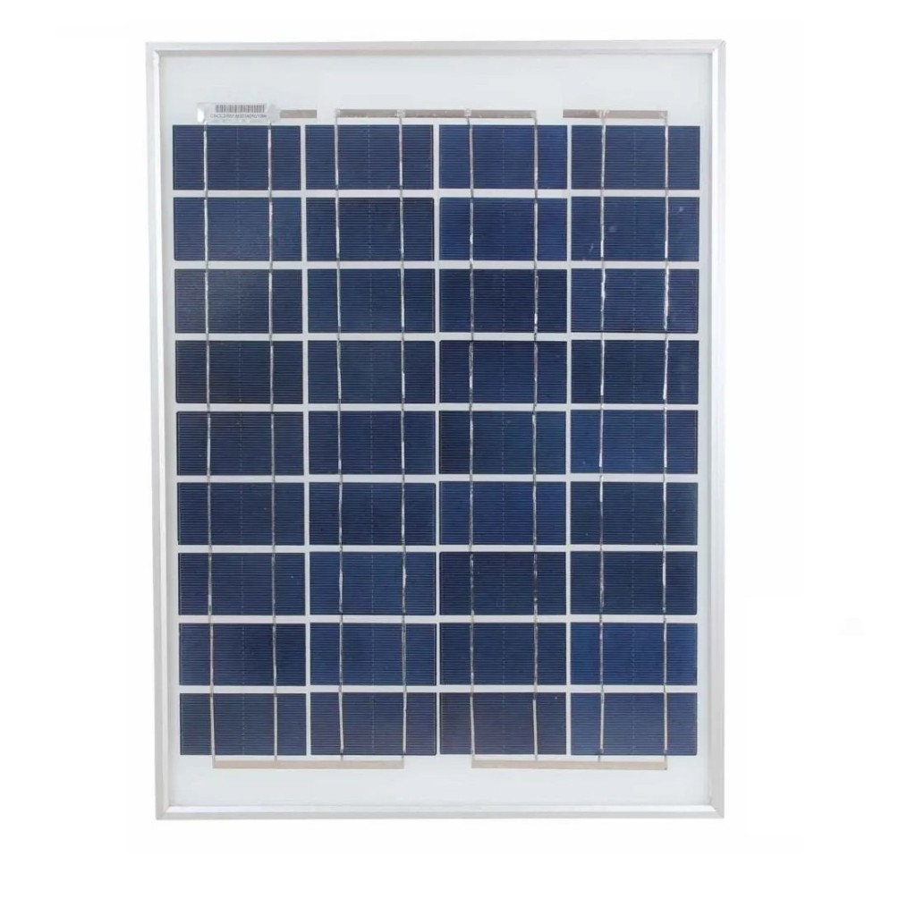 Painel Placa Solar Fotovoltaica 20w inmetro offgrid