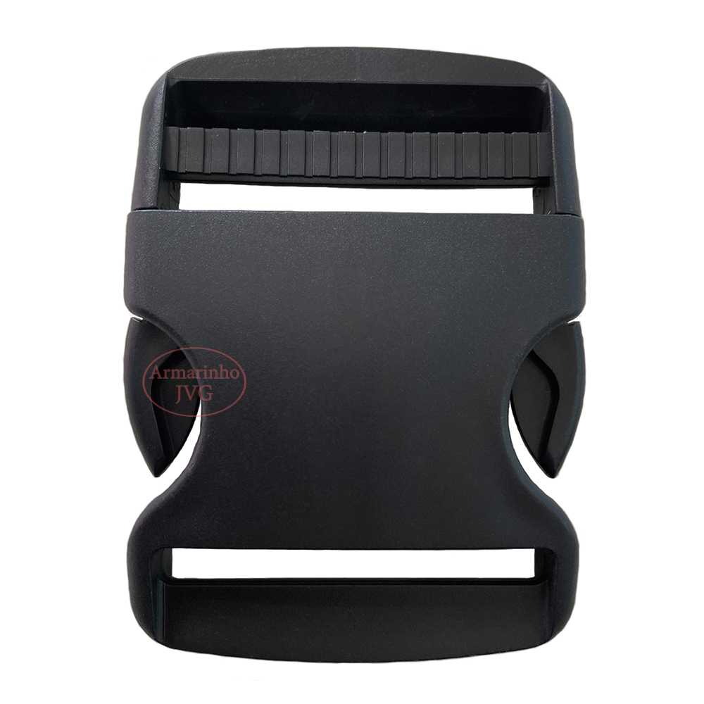 10un Fecho 50mm Preto Plástico Presilha Costura Bolsa Mochila