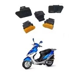 botão interruptor farol pisca buzina partida luz scooter Jonny 50 49