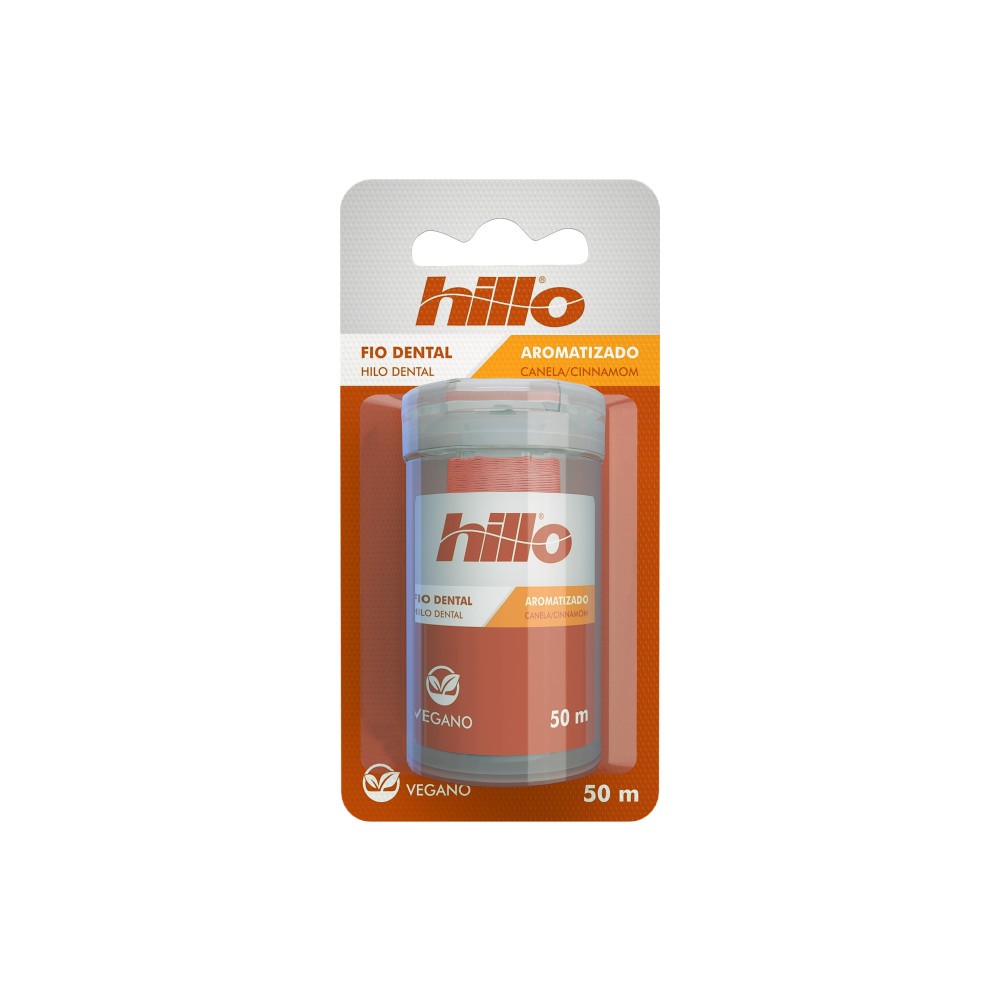 Fio Dental Hillo De Canela 50m Vegano