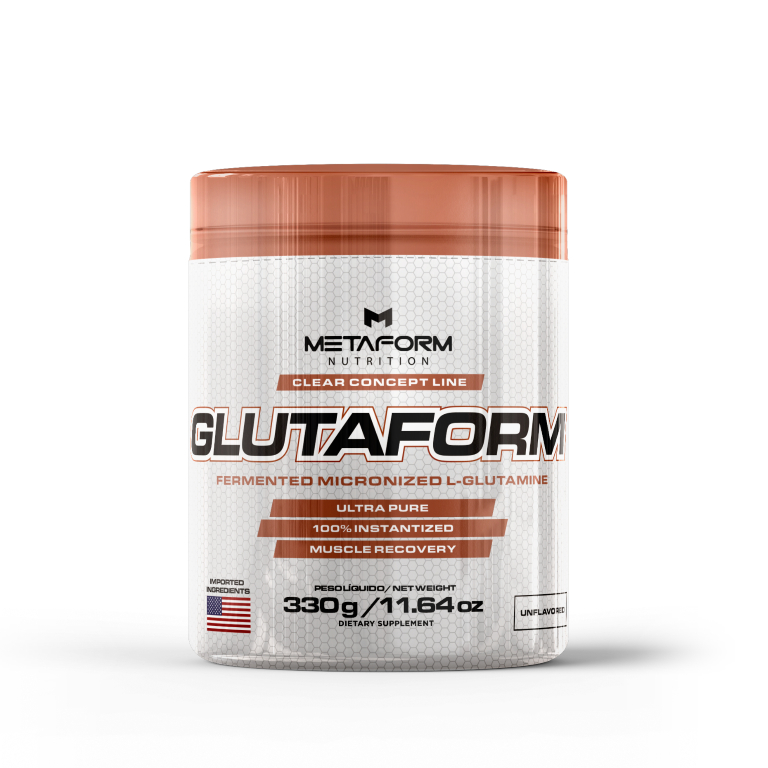 Glutamina Glutaform Pote300g - Metaform Nutrition