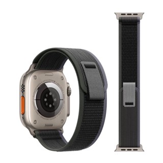 Pulseira novo Loop（gao shan） nylon Trail compatível watch series 8 ultra 49mm 45 44 47 49 42 41 40 38 e sSmartwatch em Oferta na Shopee