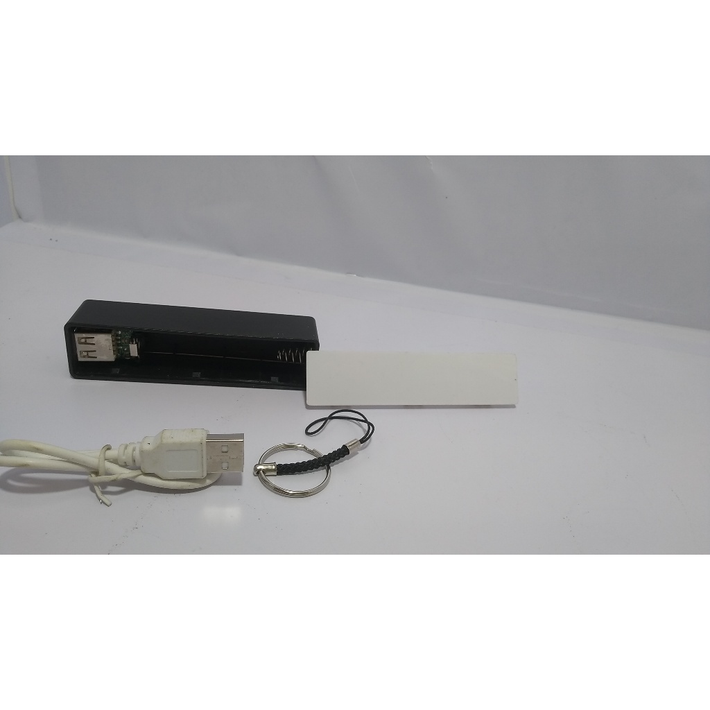 Case Power Bank Usb Para 1 Bateria 18650 - Não Vai Bateria