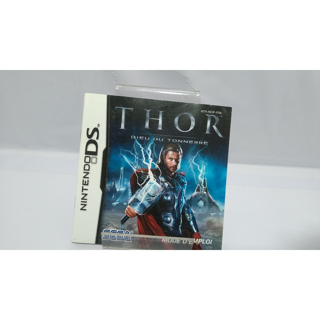 manual Thor God Of Thunder - Nintendo Ds