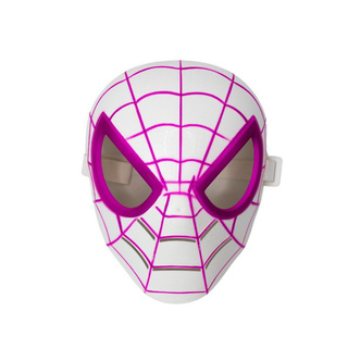 Máscara Super Aranha gwen  Rosa Feminina Cosplay Fantasia Infantil Adulto Festa sh-g1 em Oferta na Shopee