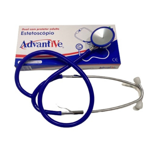 Estetoscópio Simples Adulto Advantive Todas As Cores: Vermelho, Azul, Preto, Verde em Oferta na Shopee