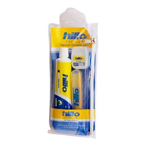 Kit De Viagem Hillo Higiene Bucal C/ Creme Dental