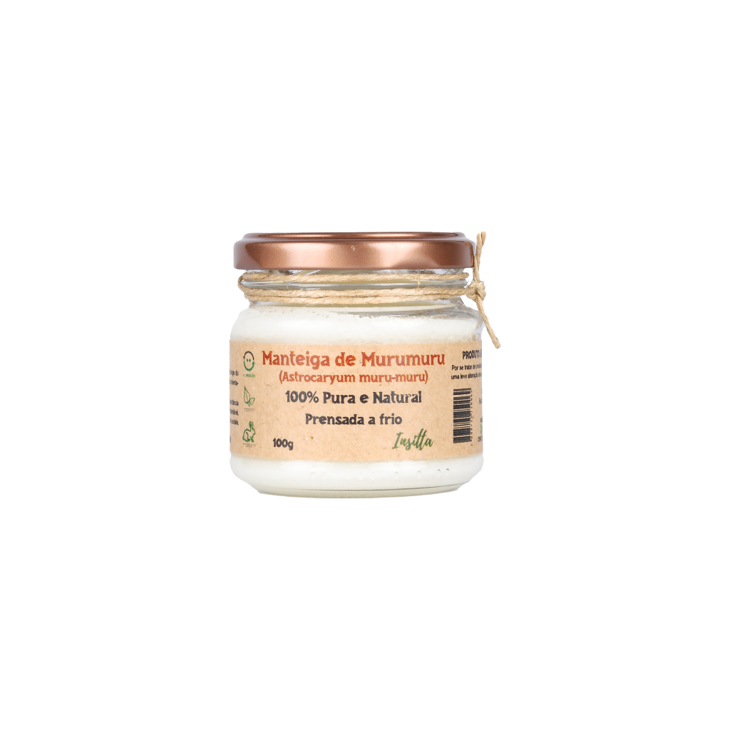 Manteiga De Murumuru da Amazônia 100% Pura E Vegana