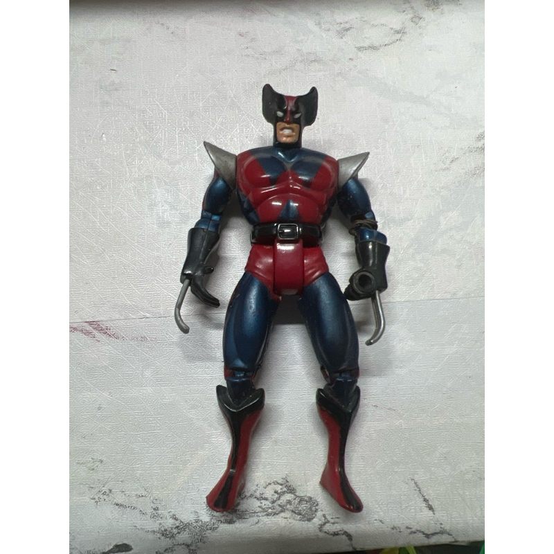 Boneco Antigo Wolverine Battle Base X Men Swf Toy Biz 1997