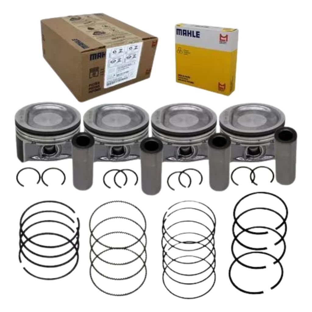 Kit Pistão C/Anel 0,50 Corsa Parati Saveiro 1.6 8v 2007 2012