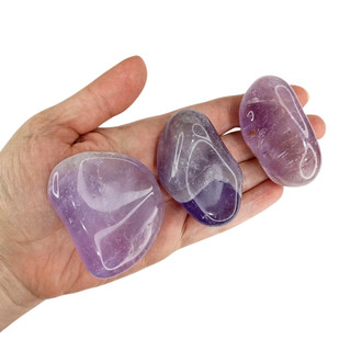 Ametista Varios tamanhos Pedra Natural Rolada em Oferta na Shopee