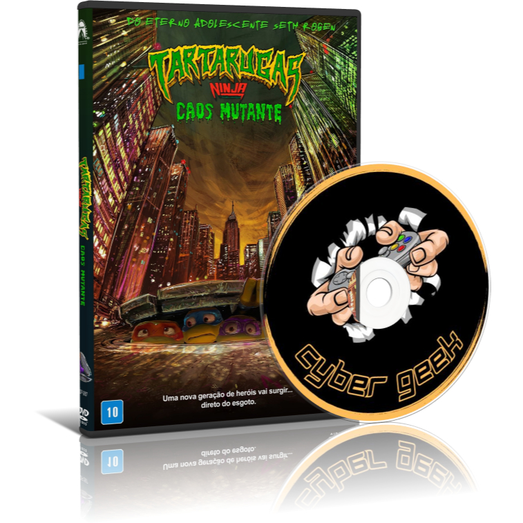 DESENHO - TARTARUGAS NINJAS: CAOS MUTANTE (DVD AUTORADO)