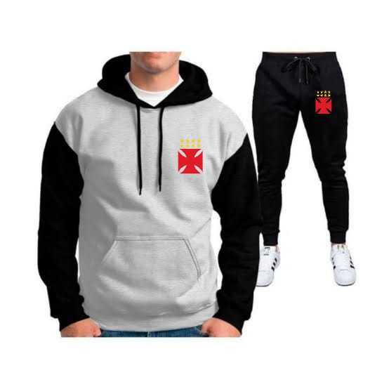 Kit Blusa + Calça De Moletom Vasco Masculino Feminino Unissex