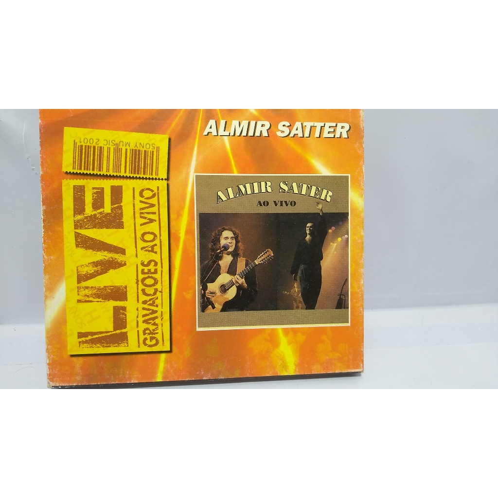 Almir Sater - Ao Vivo - Columbia - 1992 (Cd)