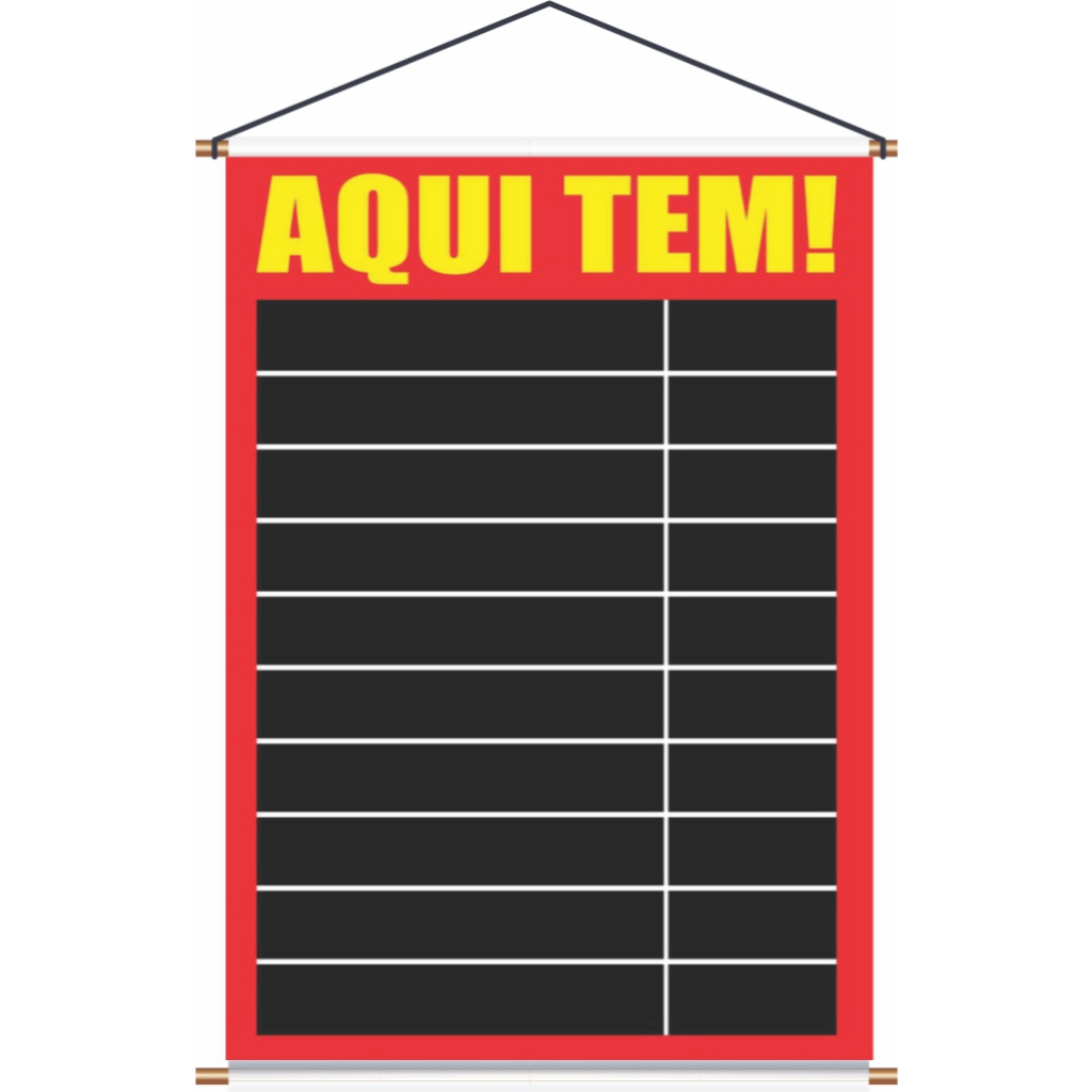 Banner para anunciar Aqui Tem - Arte pronta em Oferta na Shopee
