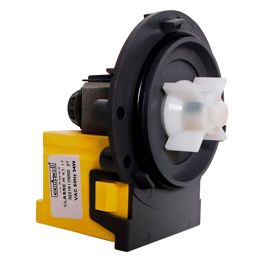 Bomba Eletrobomba Lavadora Emicol 110v Universal 32216110000