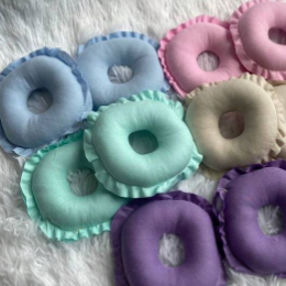 Kit 4 rosquinhas amamentação algodão proteção de seios em Oferta na Shopee