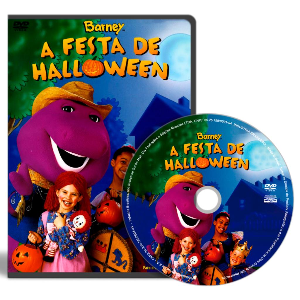 DVD - Barney - A Festa de Halloween (Dublado)