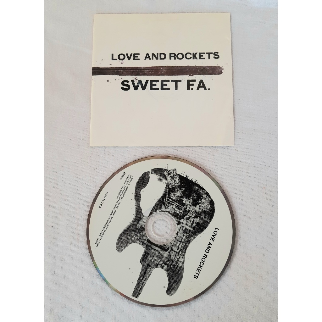 Cd Love And Rockets Sweet F.a. (sem A Contra Capa)