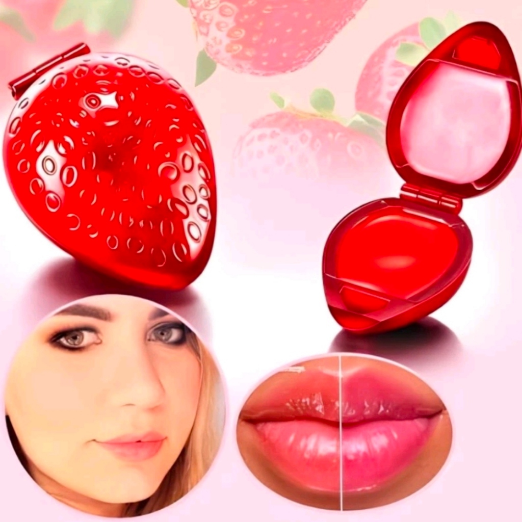 Batom Brilho Labial Moranguinho Infantil