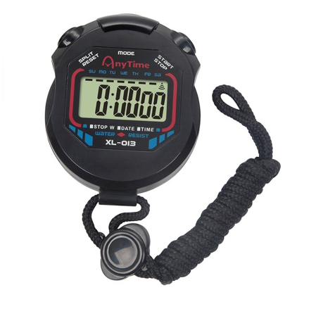 Cronômetro Progressivo De Mão Digital Alarme Hora C/ Corda em Oferta na Shopee