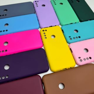 Capa para Motorola Moto One Fusion Plus Kit Capa + Pelicula 3D ou Só 1 Capinha Aveludada em Oferta na Shopee