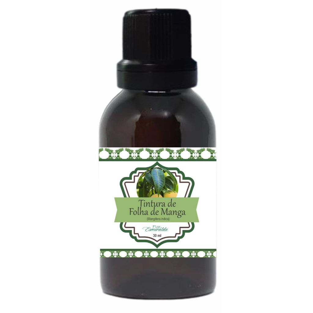 Tintura de Folha Manga 30ml (Tintura Mãe) em Oferta na Shopee
