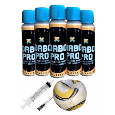 5 Cola Conserta Bola Furada Futebol Vôlei Basquete Handebol