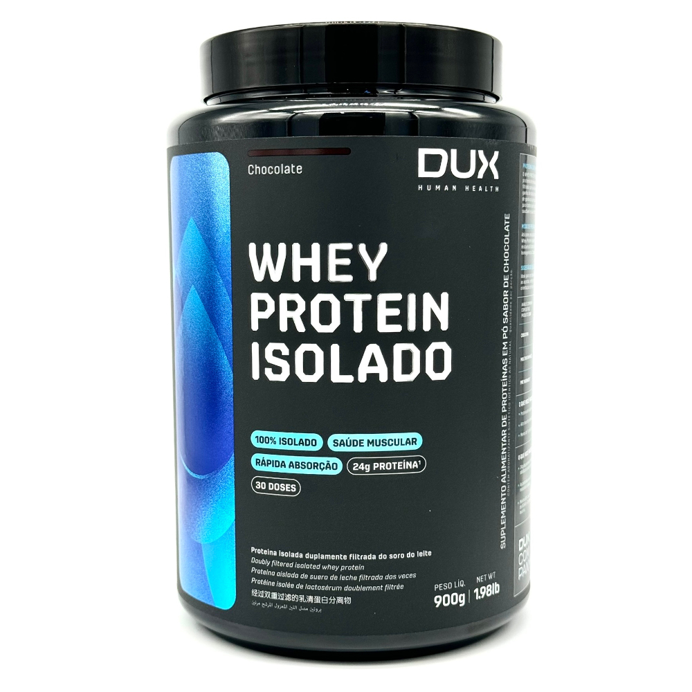 Whey Protein Isolado - Whey Protein 900g - DUX