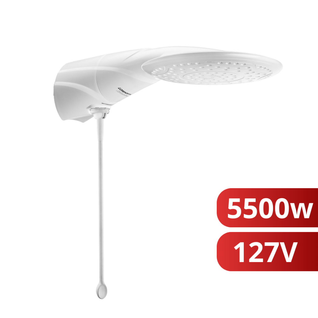 Chuveiro Ducha Advanced Multitemperaturas Branco 127v 5500w Lorenzetti