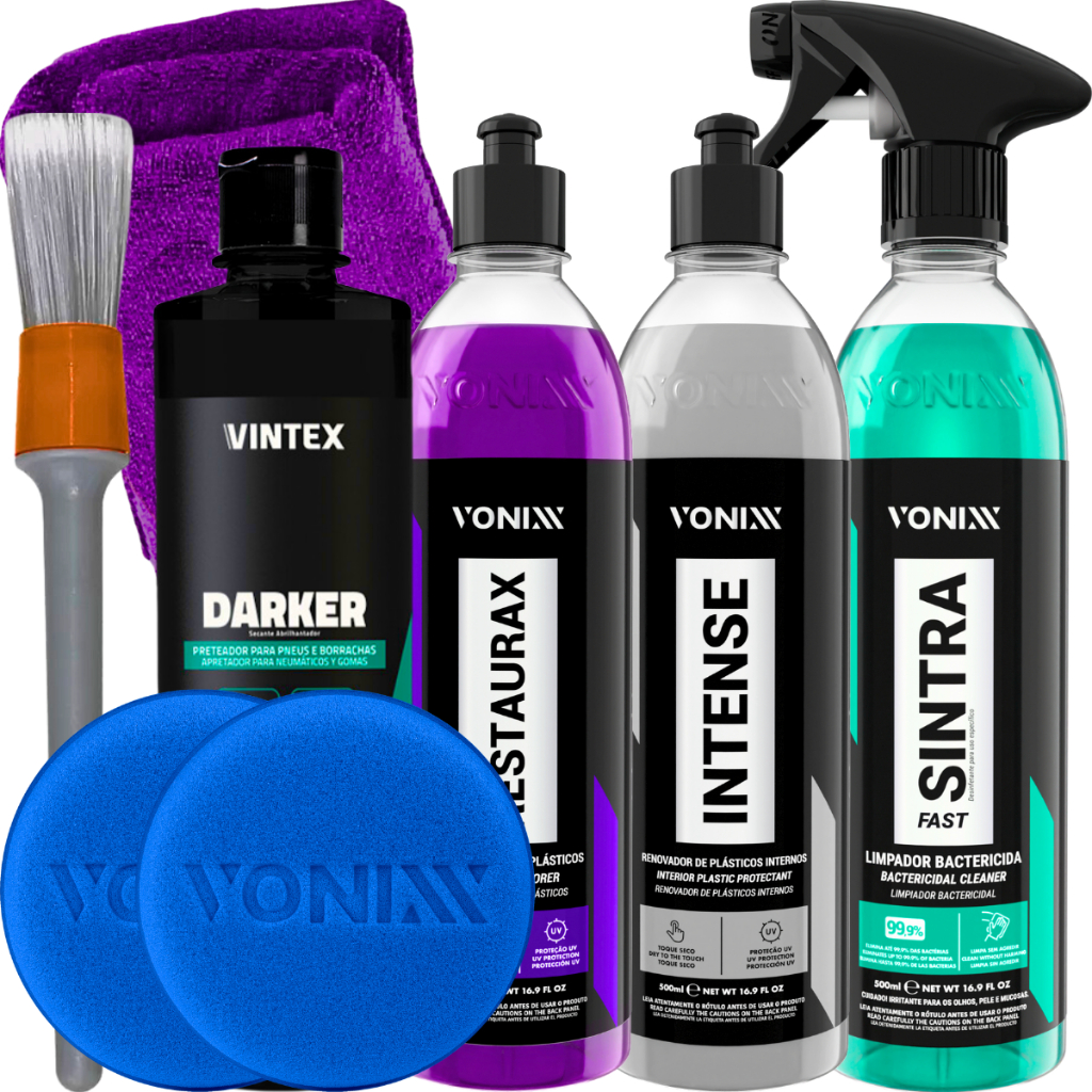 Kit Darker Preteador para Pneu Escape Restaurax Intense Sintra Fast Vonixx em Oferta na Shopee